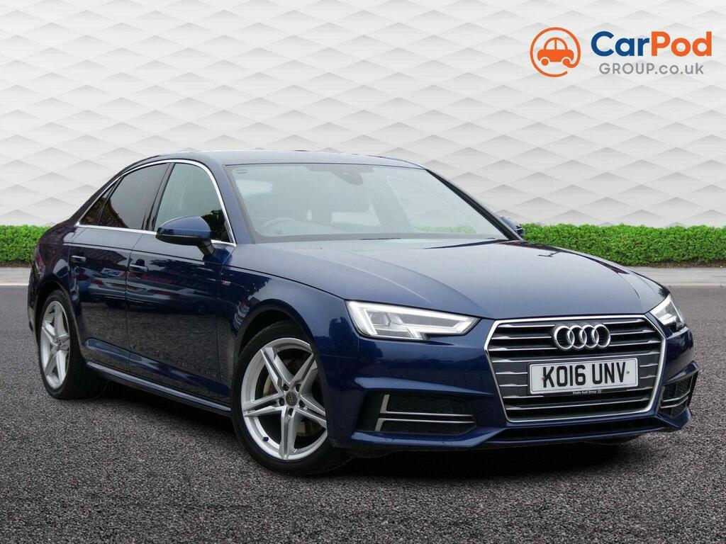 Audi A4 Saloon 2.0 Tfsi S Line S Tronic Euro 6 Ss White #7