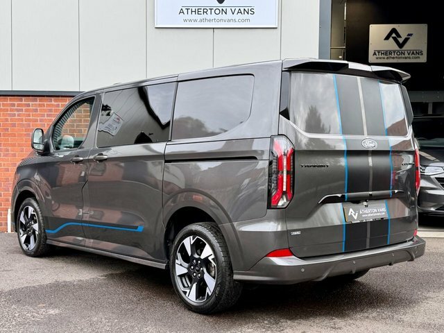 Ford Transit Custom 2.5 320 Duratec 11.8Kwh Sport Combi Van MH74WTY Grey #2