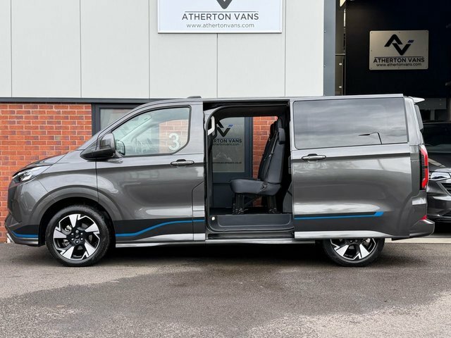 Ford Transit Custom 2.5 320 Duratec 11.8Kwh Sport Combi Van MH74WTY Grey #3