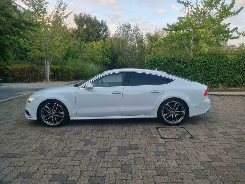 Audi A7 2.0 Tfsi Ulez- White #4