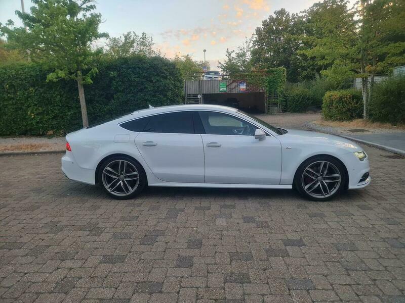 Audi A7 2.0 Tfsi Ulez- White #6