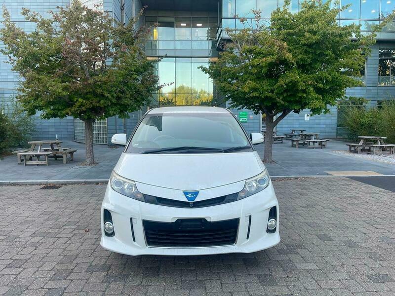 Toyota Estima Hybrid Cam-pilot Seats-7 White #2