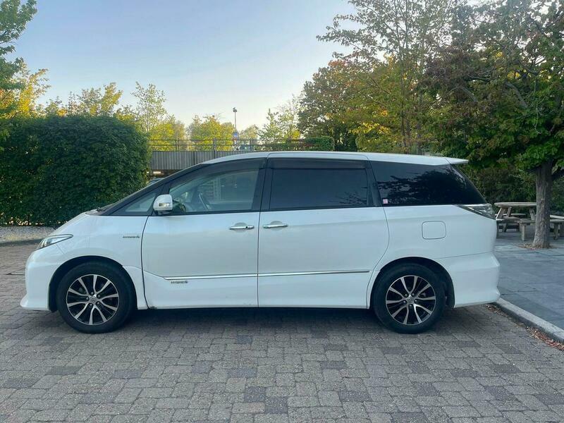 Toyota Estima Hybrid Cam-pilot Seats-7 White #5