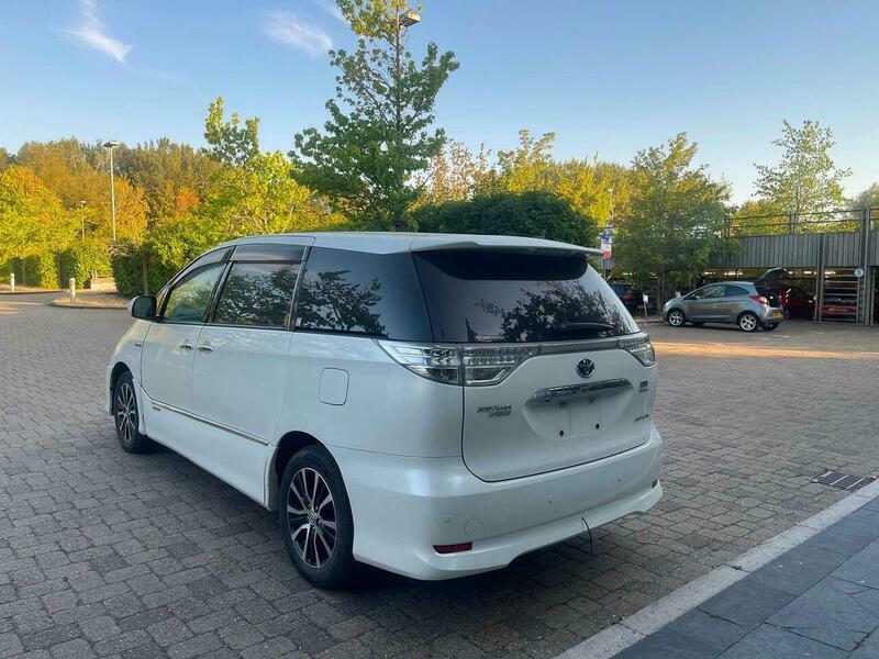 Toyota Estima Hybrid Cam-pilot Seats-7 White #4