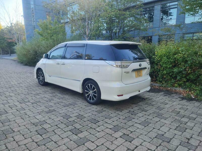 Toyota Estima Hybrid 7Seat Leather-360 Cam-pilot White #4