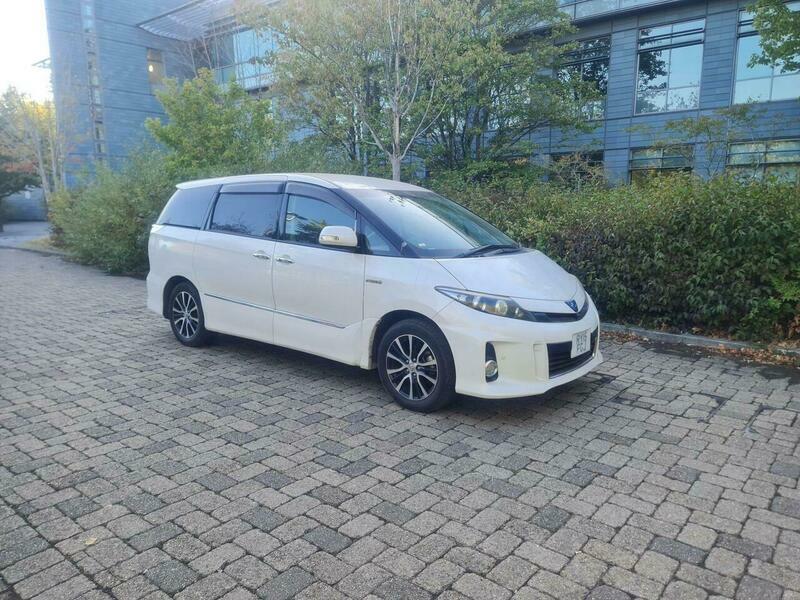 Toyota Estima Hybrid 7Seat Leather-360 Cam-pilot White #3