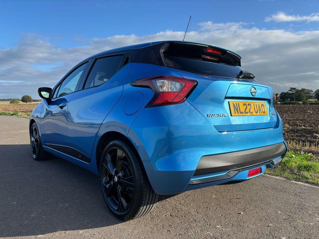 Nissan Micra 1.0 Ig-t N-sport Xtron Euro 6 Ss Blue #4