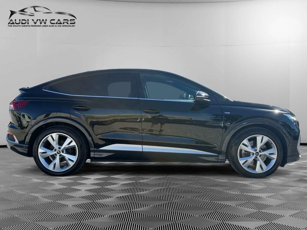 Audi Q4 E Tron 50 S Line Sportback Quattro 82Kwh Black #6