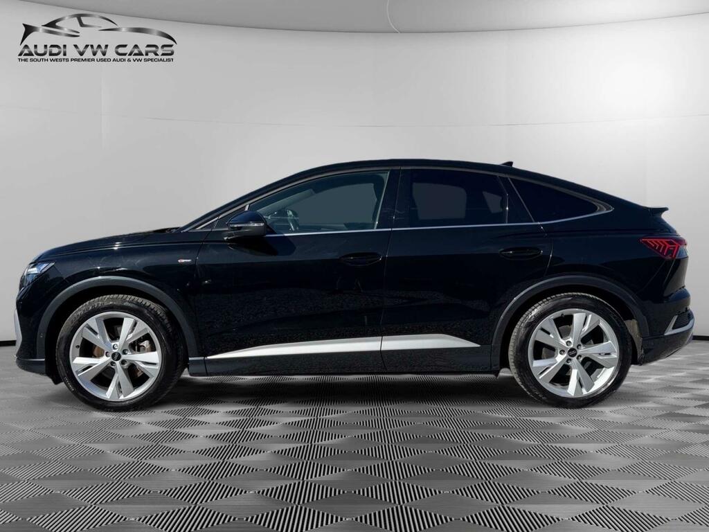Audi Q4 E Tron 50 S Line Sportback Quattro 82Kwh Black #2