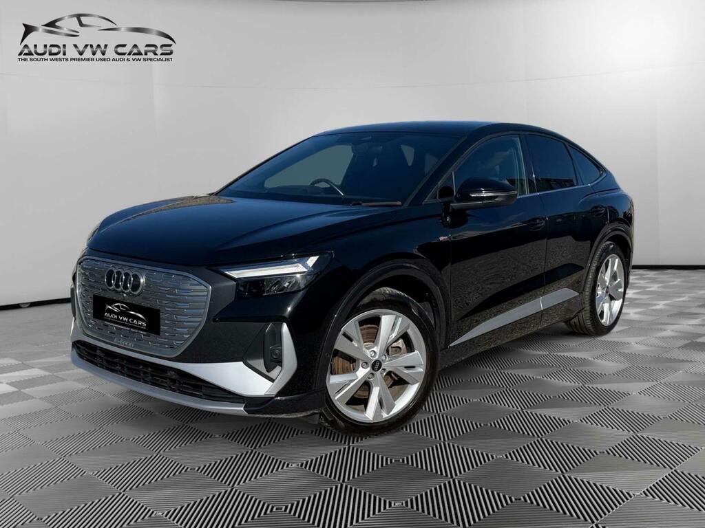 Audi Q4 E Tron 50 S Line Sportback Quattro 82Kwh Black