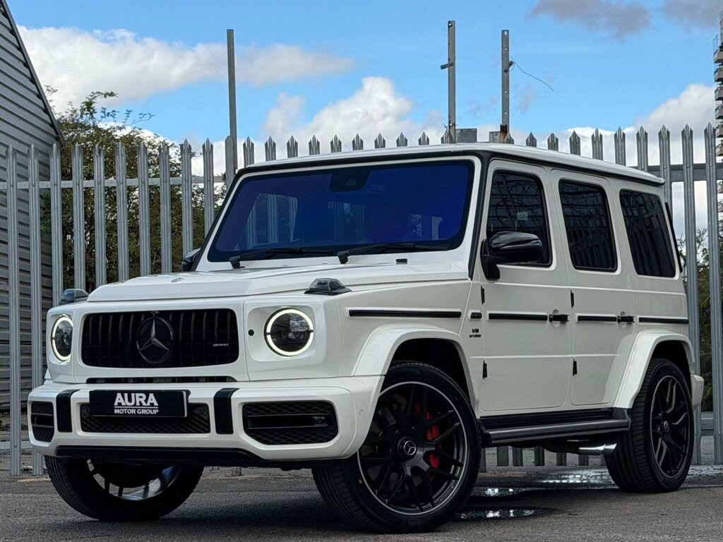 Mercedes-Benz G Class 4.0 G63 V8 Biturbo Amg Spds9gt 4Matic Euro 6 Ss White #5