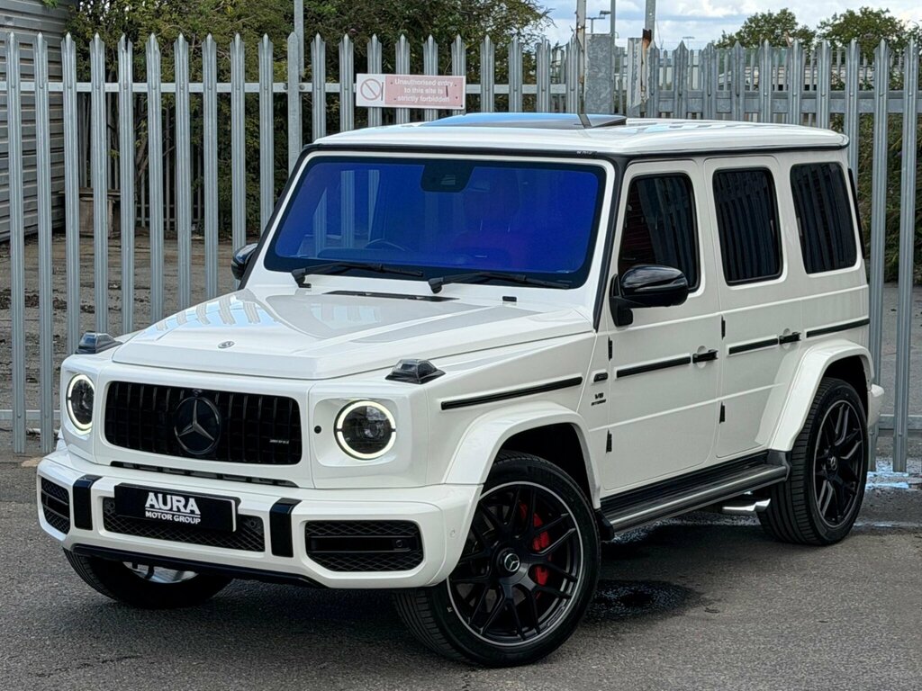 Mercedes-Benz G Class 4.0 G63 V8 Biturbo Amg Spds9gt 4Matic Euro 6 Ss White #6