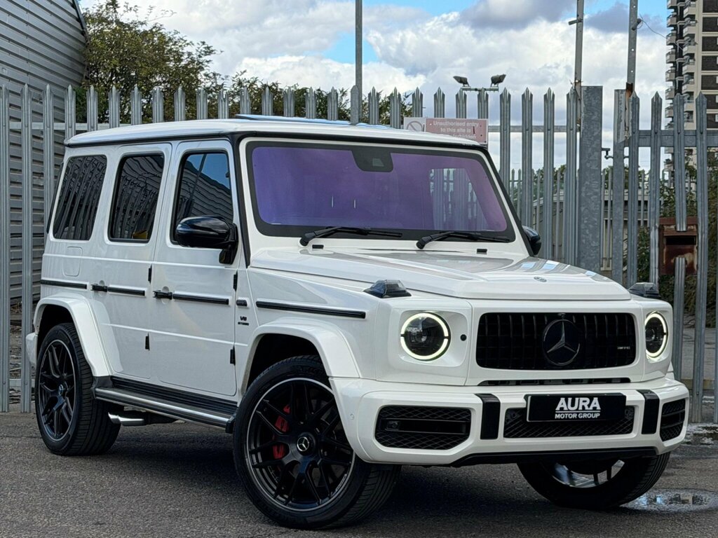 Mercedes-Benz G Class 4.0 G63 V8 Biturbo Amg Spds9gt 4Matic Euro 6 Ss White