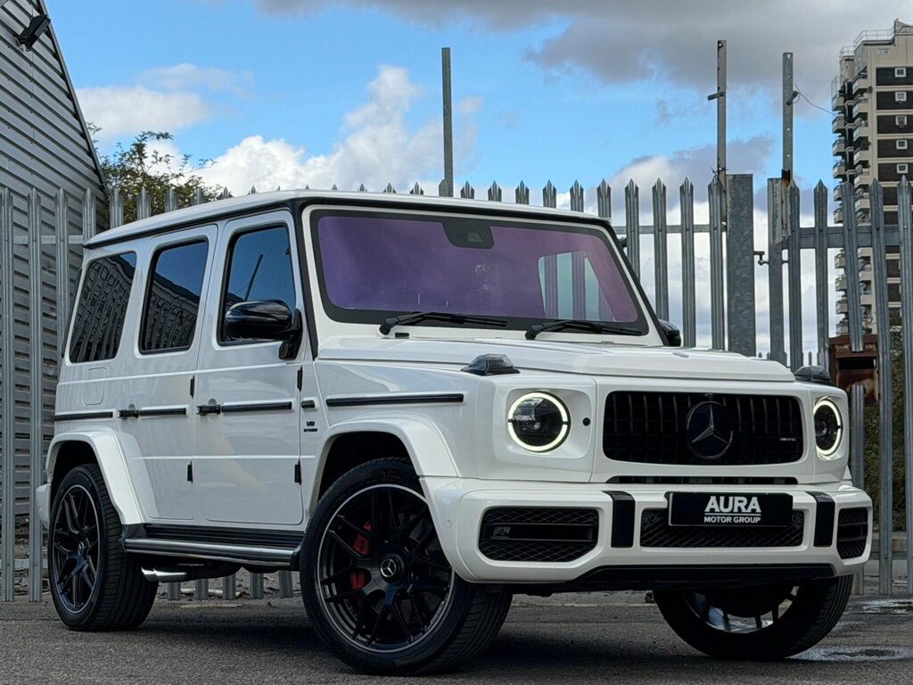 Mercedes-Benz G Class 4.0 G63 V8 Biturbo Amg Spds9gt 4Matic Euro 6 Ss White #2