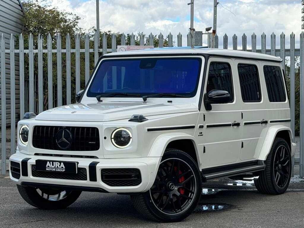 Mercedes-Benz G Class 4.0 G63 V8 Biturbo Amg Spds9gt 4Matic Euro 6 Ss White #4