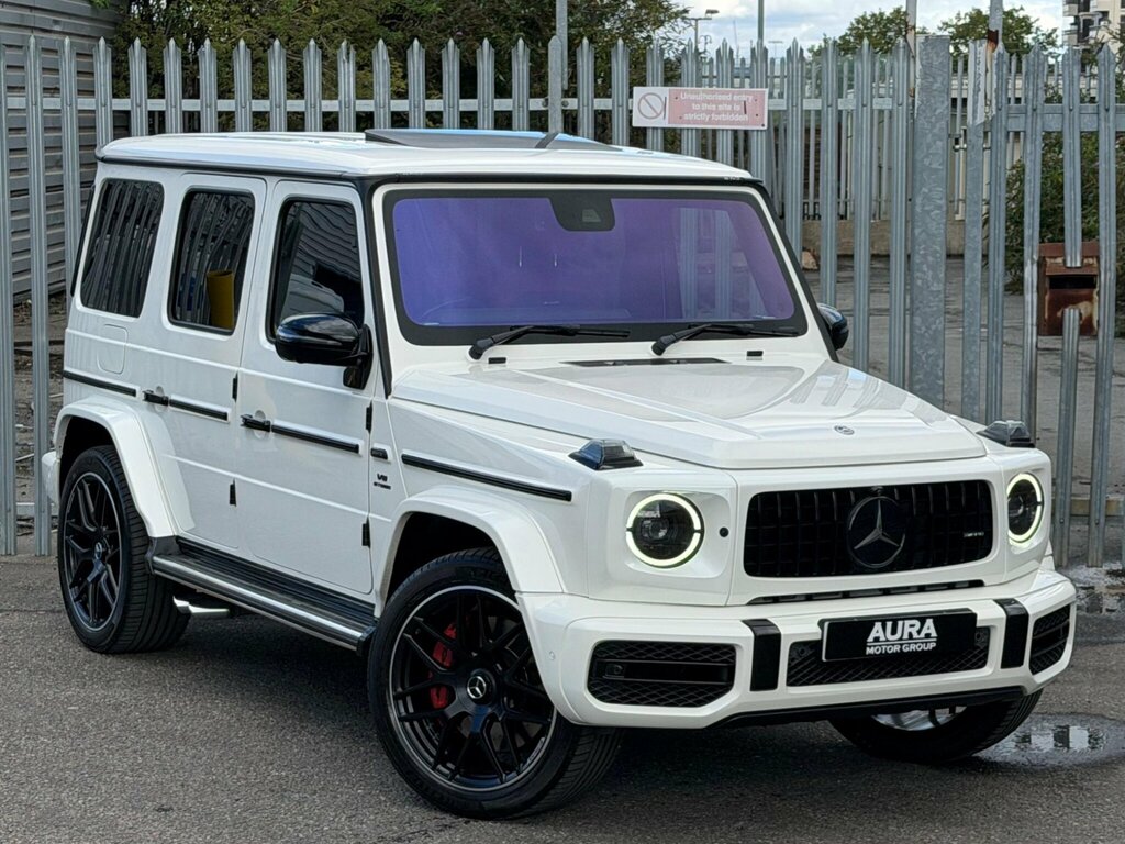 Mercedes-Benz G Class 4.0 G63 V8 Biturbo Amg Spds9gt 4Matic Euro 6 Ss White #3