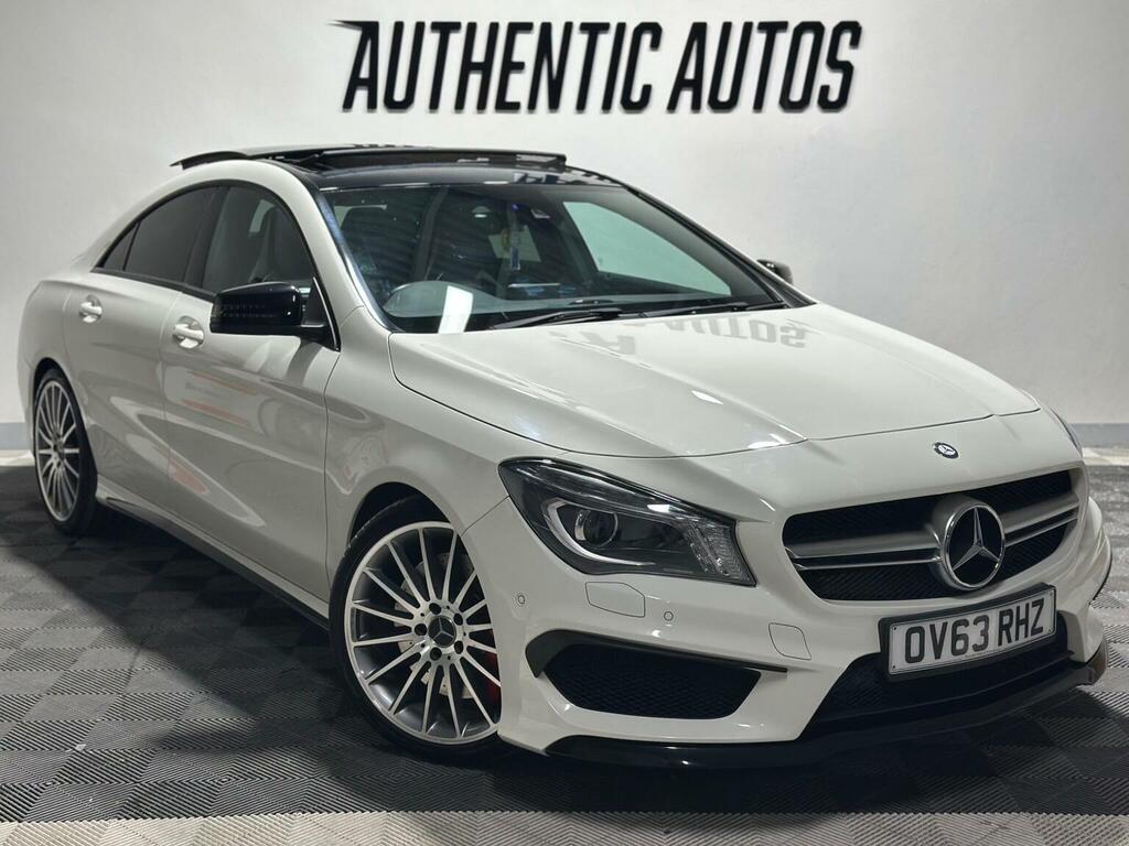 Mercedes-Benz CLA Class 2.0 Cla45 Amg Coupe 7G-dct 4Matic Euro 6 Ss White