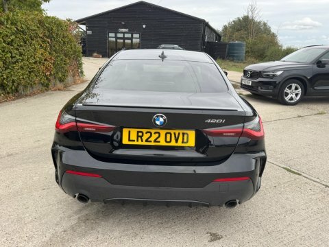 BMW 4 Series 2.0 420I M LR22OVD Black #6