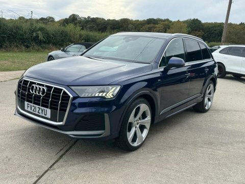 Audi Q7 Tdi Quattro S Line Blue #64