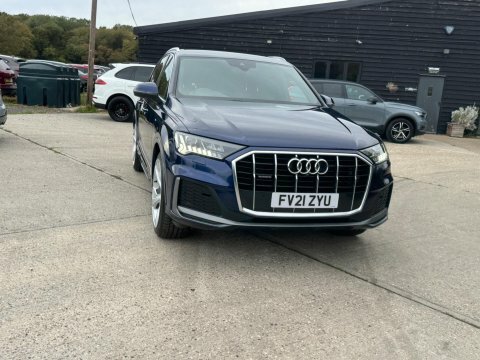 Audi Q7 Tdi Quattro S Line Blue #22