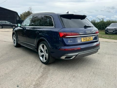 Audi Q7 Tdi Quattro S Line Blue #7