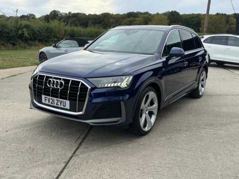 Audi Q7 Tdi Quattro S Line Blue #12