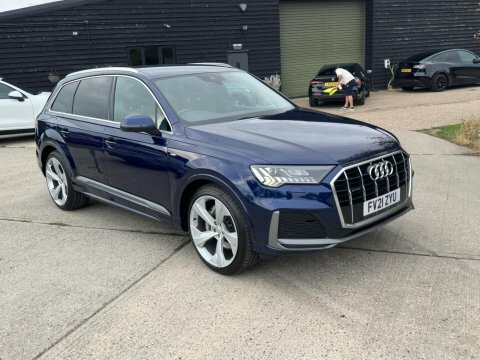 Audi Q7 Tdi Quattro S Line Blue #48