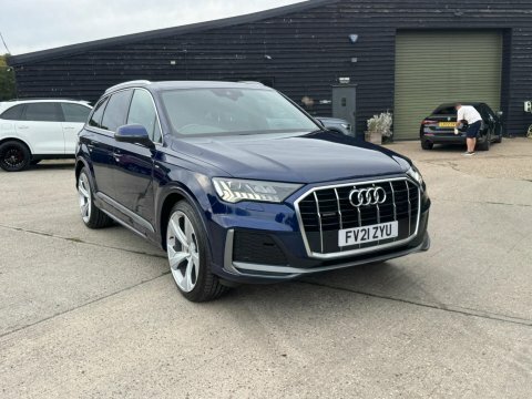 Audi Q7 Tdi Quattro S Line Blue #26