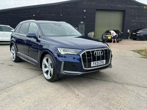 Audi Q7 Tdi Quattro S Line Blue #28