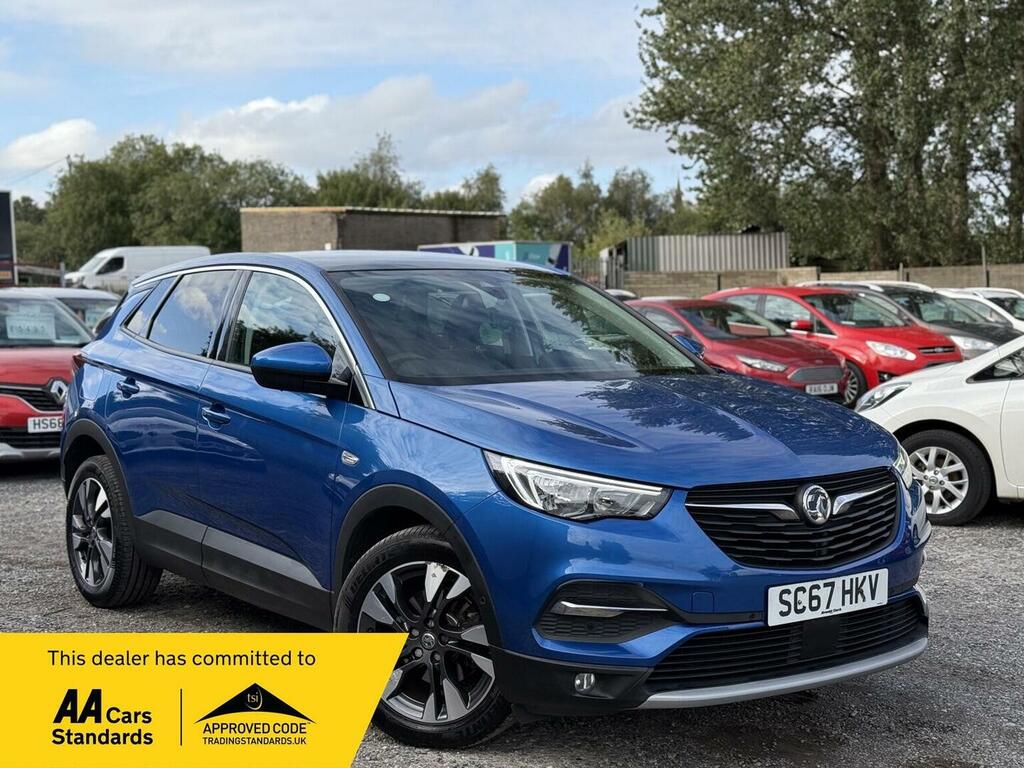 Vauxhall Grandland X 1.2 Turbo Sport Nav Euro 6 Ss Blue