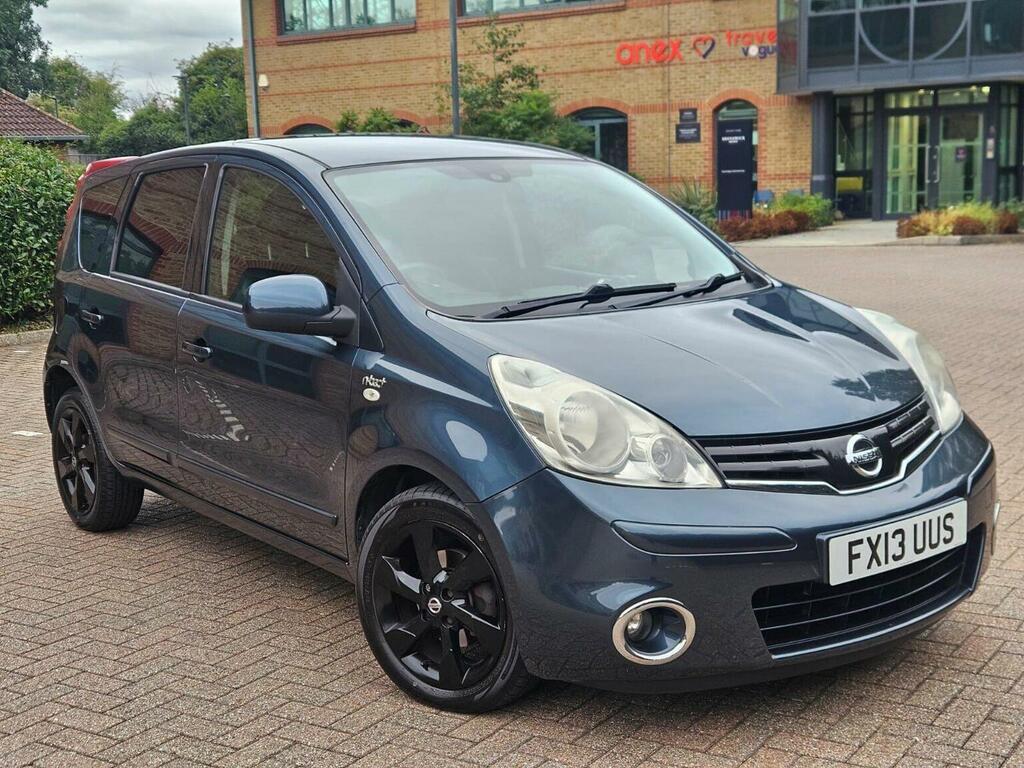 Nissan Note Hatchback 1.6 16V N-tec Euro 5 201313 Blue