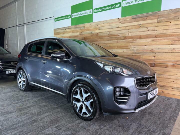 Kia Sportage 1.6 T-gdi Gt-line Euro 6 Silver
