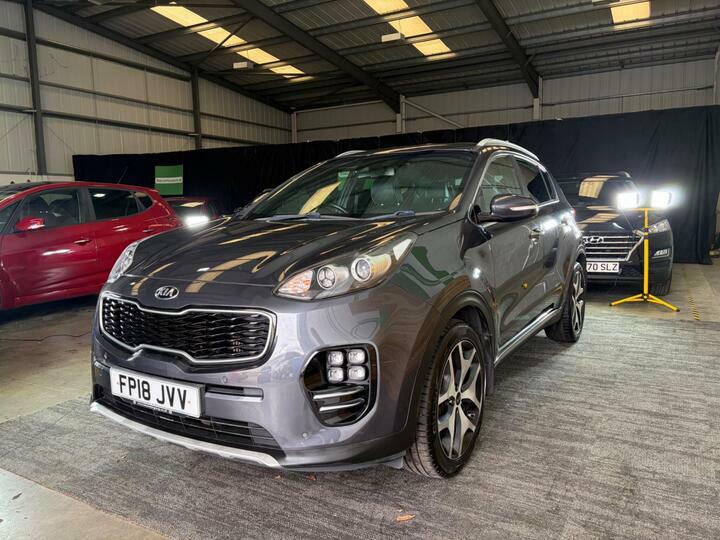 Kia Sportage 1.6 T-gdi Gt-line Euro 6 Silver #3