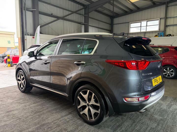 Kia Sportage 1.6 T-gdi Gt-line Euro 6 Silver #4