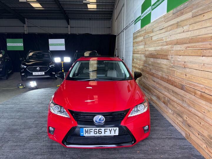 Lexus CT 1.8 200H Sport Cvt Euro 6 Ss Red