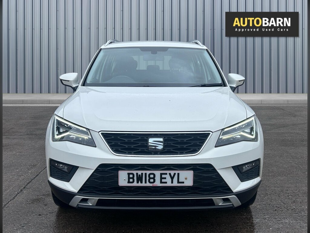Seat Ateca 1.0 Tsi Ecomotive Se Technology Suv Man BW18EYL White #5