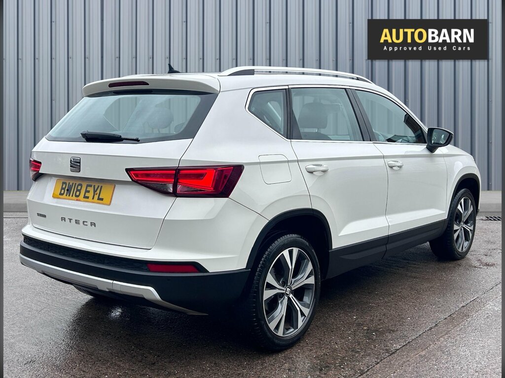 Seat Ateca 1.0 Tsi Ecomotive Se Technology Suv Man BW18EYL White #2