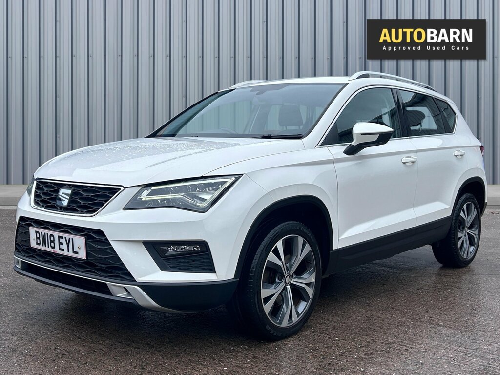 Seat Ateca 1.0 Tsi Ecomotive Se Technology Suv Man BW18EYL White #6