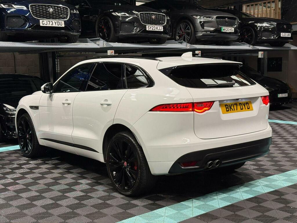 Jaguar F-Pace 2.0 D180 R-sport Awd Euro 6 Ss White #5