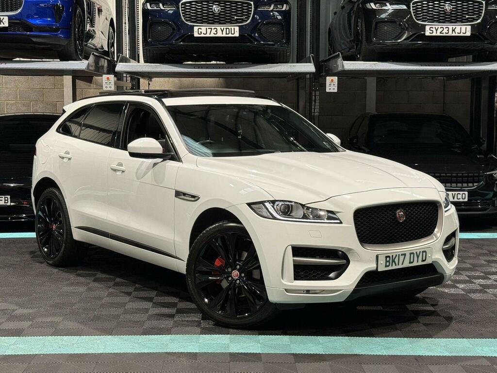 Jaguar F-Pace 2.0 D180 R-sport Awd Euro 6 Ss White