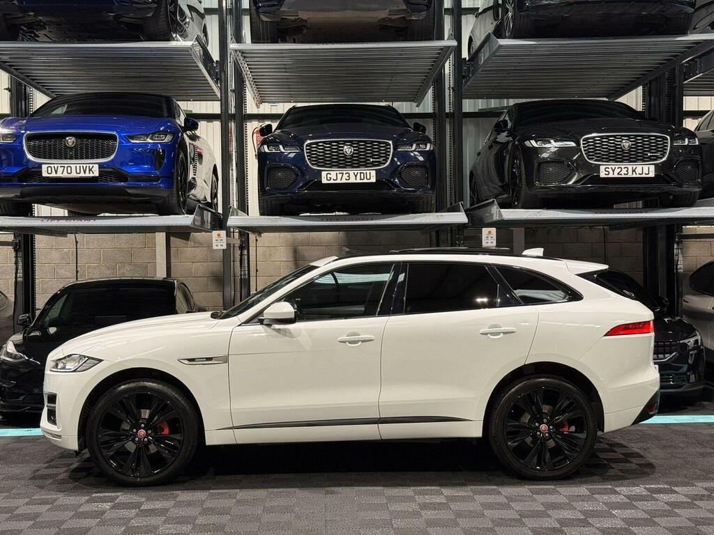 Jaguar F-Pace 2.0 D180 R-sport Awd Euro 6 Ss White #4