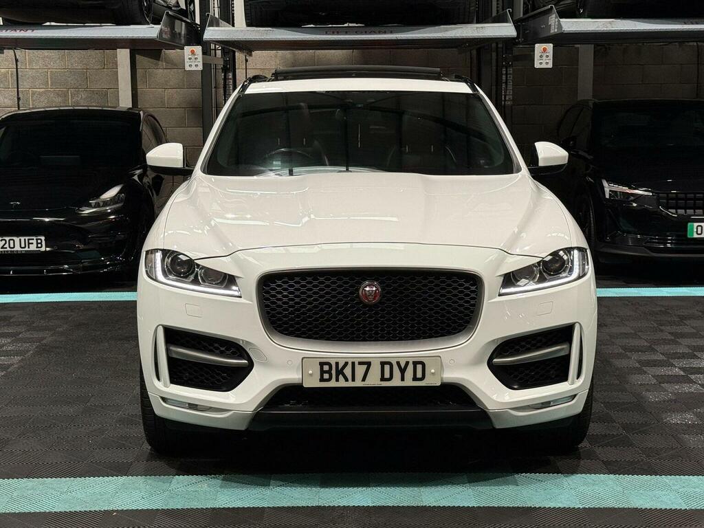 Jaguar F-Pace 2.0 D180 R-sport Awd Euro 6 Ss White #2