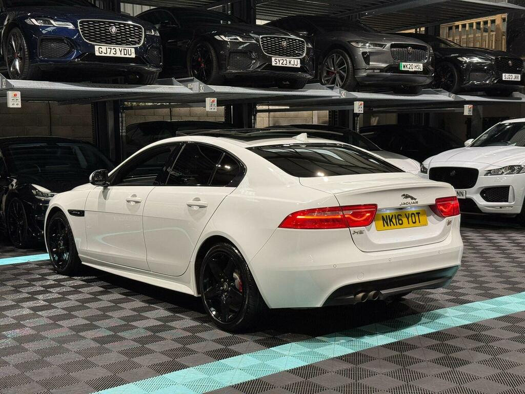 Jaguar XE 2.0D R-sport Euro 6 Ss White #5