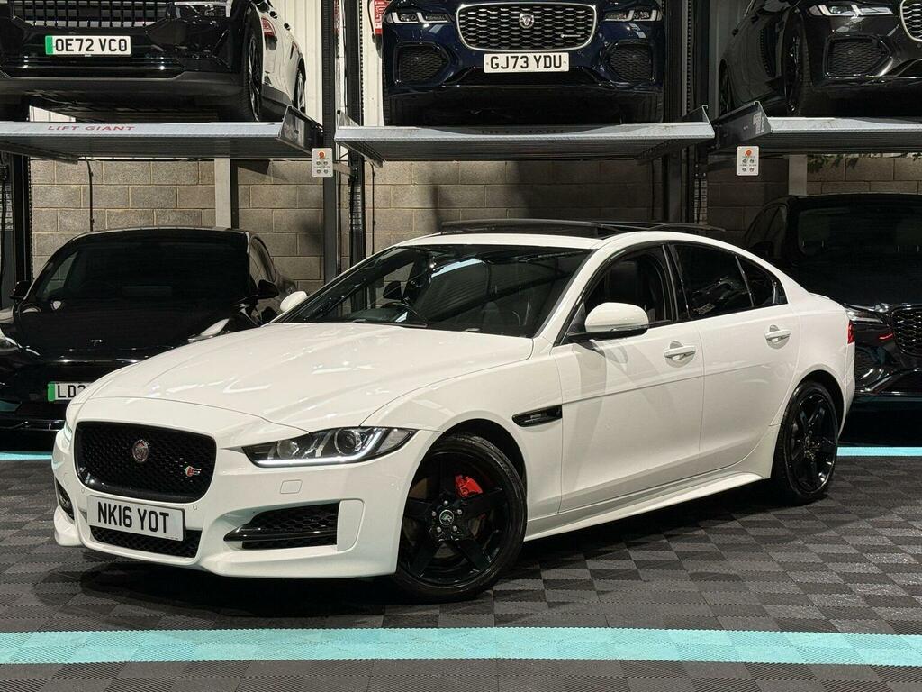 Jaguar XE 2.0D R-sport Euro 6 Ss White #3