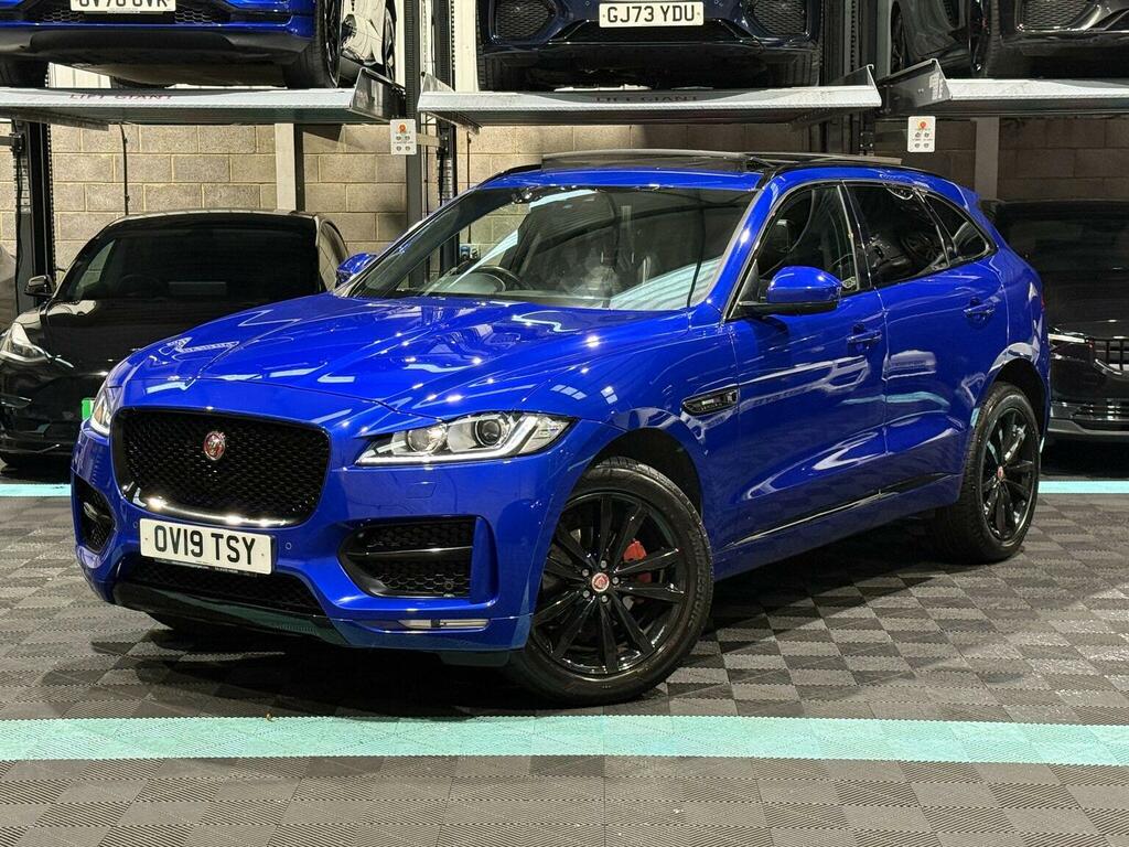 Jaguar F-Pace Suv 2.0 D180 R-sport Awd Euro 6 Ss 20 Blue #3
