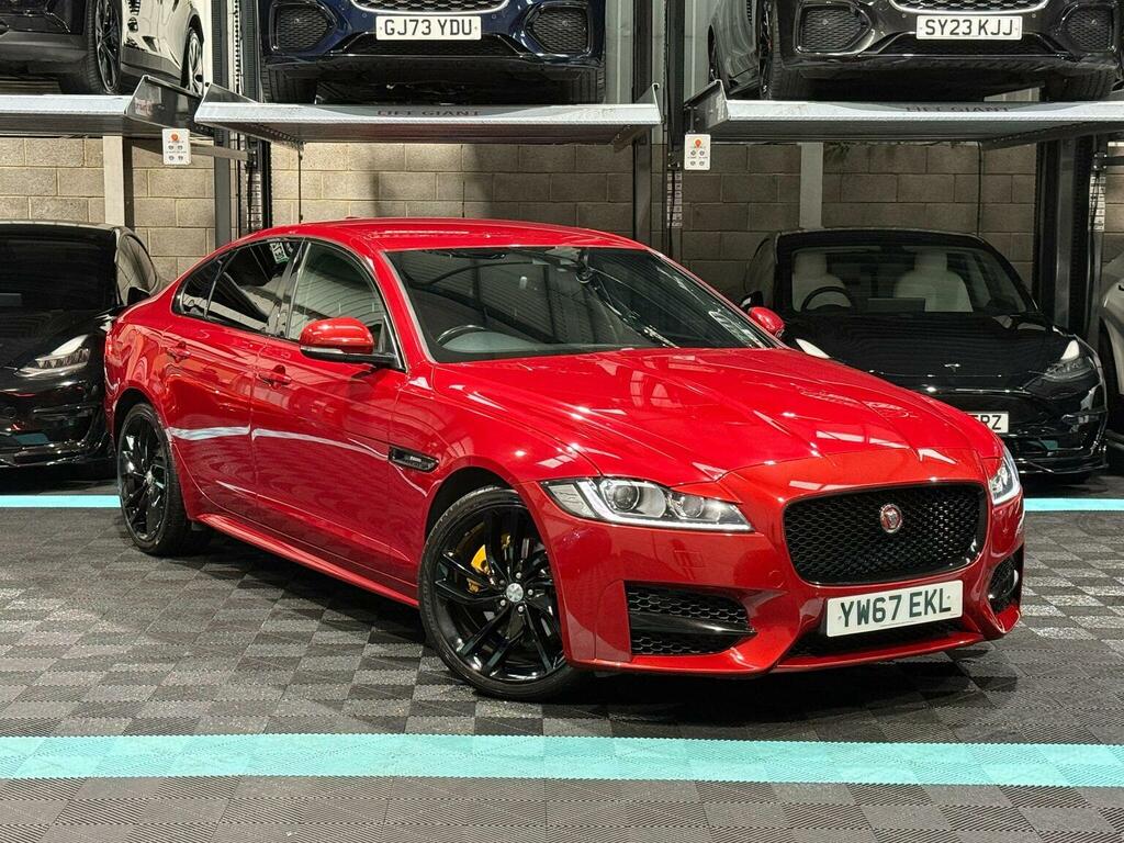 Jaguar XF 2.0D R-sport Euro 6 Ss Red