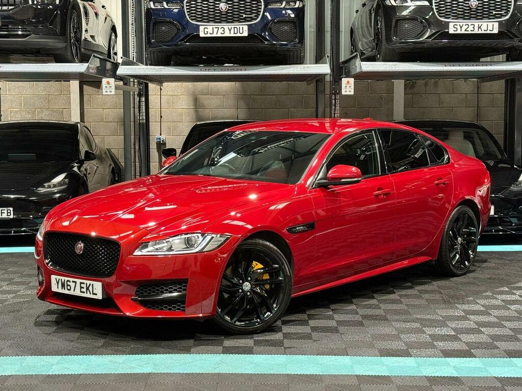Jaguar XF 2.0D R-sport Euro 6 Ss Red #3