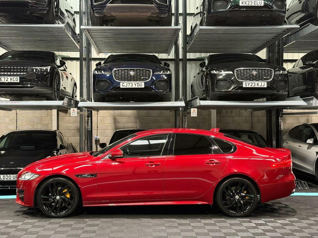 Jaguar XF 2.0D R-sport Euro 6 Ss Red #4