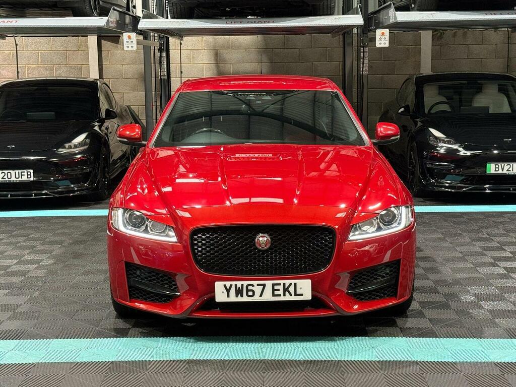 Jaguar XF 2.0D R-sport Euro 6 Ss Red #2