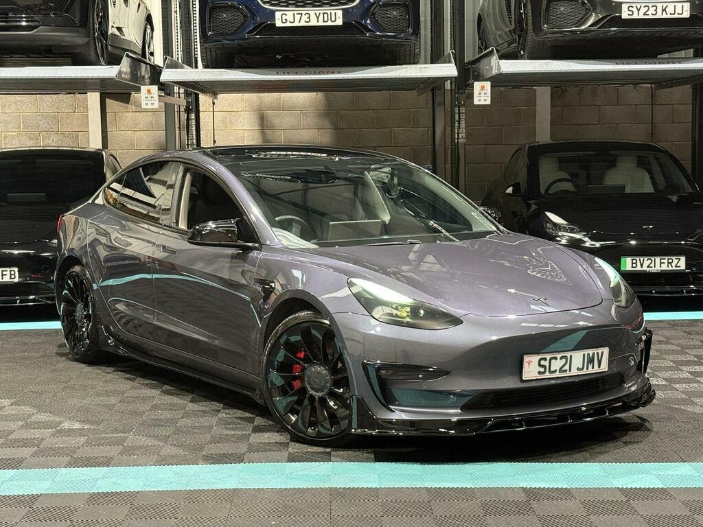 Tesla Model 3 Saloon Dual Motor Performance 4Wde Per Grey